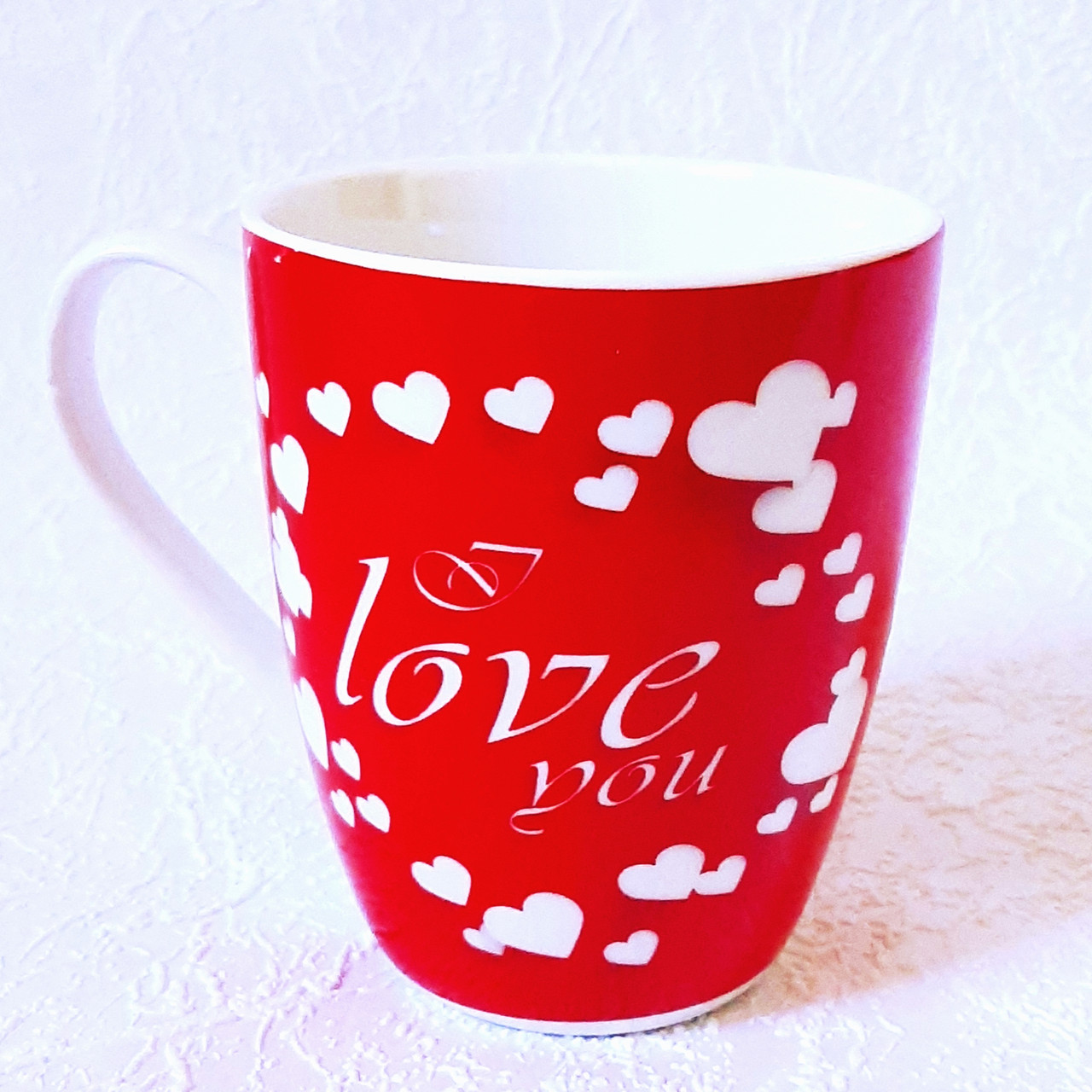 Чашка фаянс Love велика 300мл (1шт) арт.4265-3, фото 1