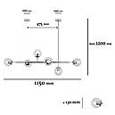 Люстра 7529802-6 CR+CL, фото 2