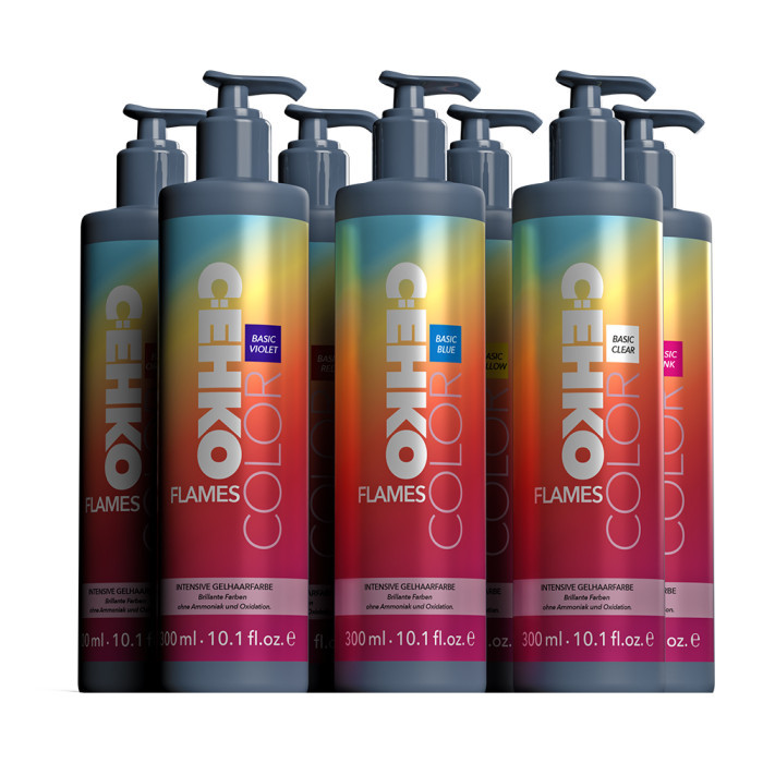 Пігмент прямої дії для фарбування волосся C:EHKO Color Flames 300 мл