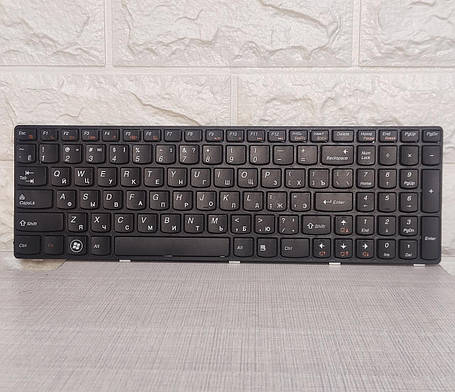Клавіатура для ноутбука LENOVO B570 B575 B580 B590 V570 V575 V580 Z570 Z575 r b b frame, фото 1