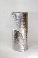 Вспененный полиэтилен фольгированный самоклеющийся 5мм / 1 метр ПЕНОФОЛ