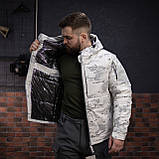 Зимова куртка Call Dragon з підкладкою Omni-Heat білий мультикам (Омні-Хіт), фото 3