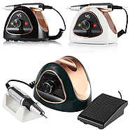 Фрезер для манікюру та педикюру потужний професійний апарат, машинка для манікюру SML 68W 45000об M15 Білий, фото 6