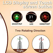 Фрезер для манікюру та педикюру потужний професійний апарат, машинка для манікюру SML 68W 45000об M15 Білий, фото 8