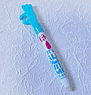 Ручка Пиши-стирай гелева з ластиком синя паста 0,5мм (1шт) арт R810, фото 4