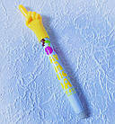 Ручка Пиши-стирай гелева з ластиком синя паста 0,5мм (1шт) арт R810, фото 5