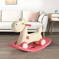 Коник-гойдалка 2в1 Terrio “Poni” Рожевий