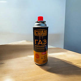 Баллон-картридж газовий універсальний 220 грам RVR-захист арт 54658/680240