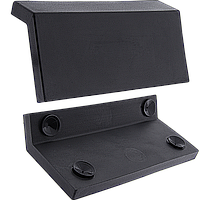 Підголовник для ванни на присосках, темно сірий