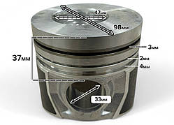 Поршень 98 мм 4D32-12