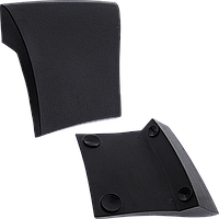 Підголовник для ванни на присосках, темно сірий