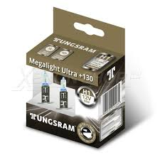 Лампа Н1 12 V 55 W GE Megalight Ultra +130% картонбокс