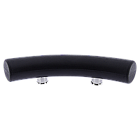 Підголовник для ванни на ніжках, чорний