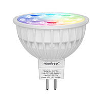 Світлодіодний світильник спотлайт RGB + CCT, MR16, 4W