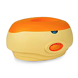 Парафінотопка SM-55 на 200 Вт. ванна для топки косметичного парафіну (помаранчева), фото 2