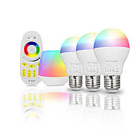 Комплект КЕРУЙ SMART 3.0 MiLight, Світлодіодна смарт лампа RGBW