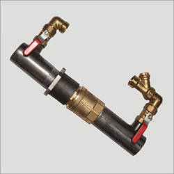 Байпас 50 клапан (латунний) короткий для опалення