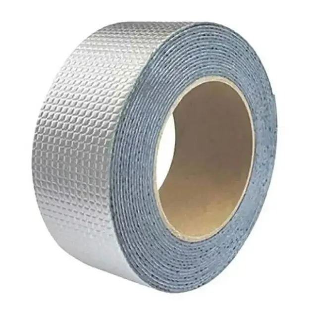 Липка стрічка, скотч з алюмінієвим покриттям Butyl Self Adhesive 5 см*10 м