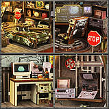 Бук Нук Військова база конструктор Book Nook Military Base JTSL-18, фото 5