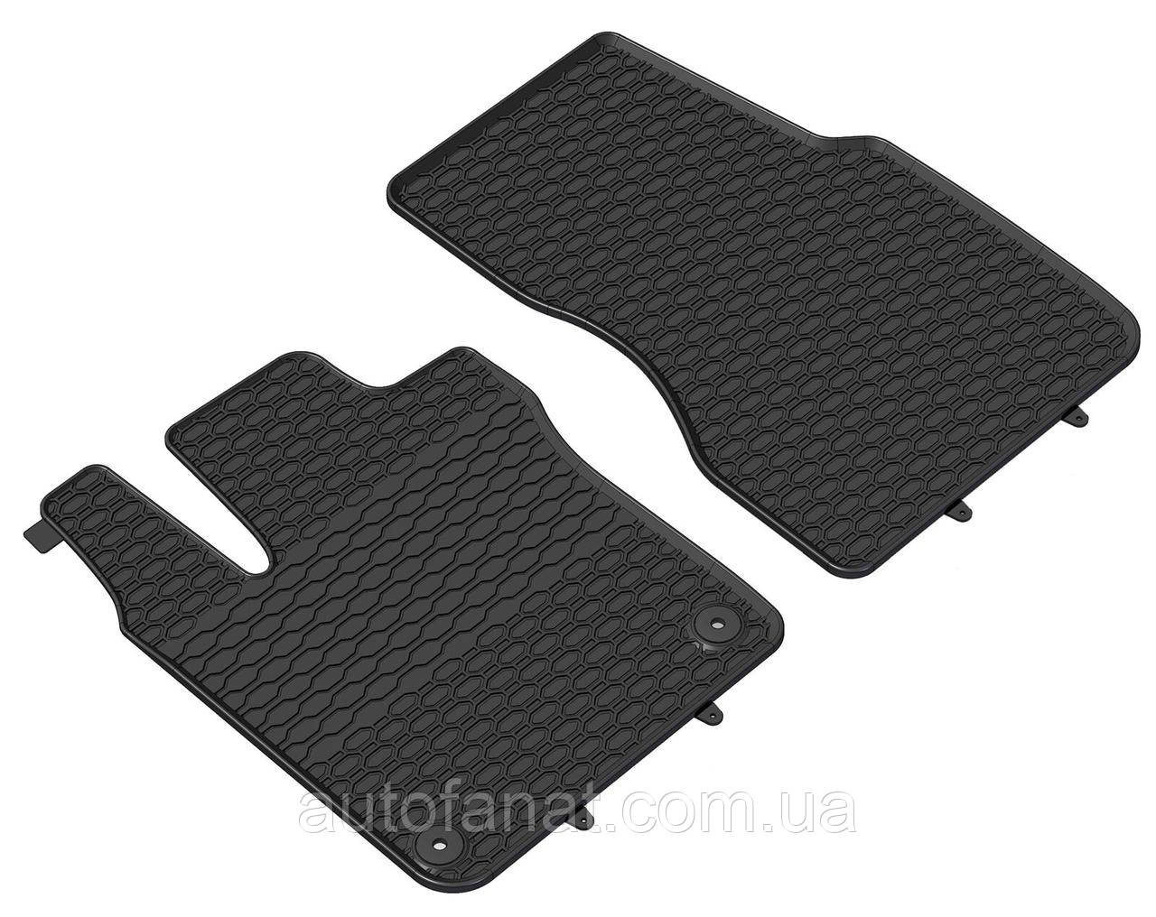 Килимки SMART EQ FORTWO (2016-2024) / FORTWO III (2014-2019), 2 шт. у салон гумові GEYER & HOSAJA (908/2C)