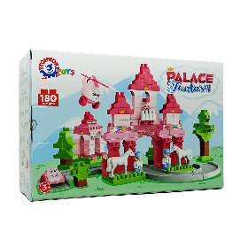 Конструктор Technok toys «Palace Fantasy» 180 деталей, рожевий 0044