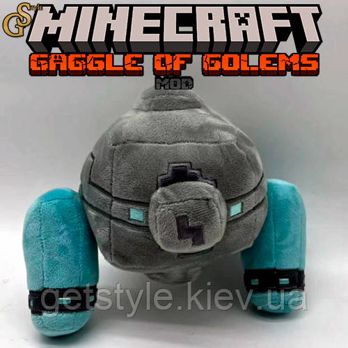 Точильний голем Grindstone Golem Minecraft 21 см