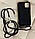 Силіконовий чохол для iPhone 11 - Rope Strap Color case, Black, фото 4