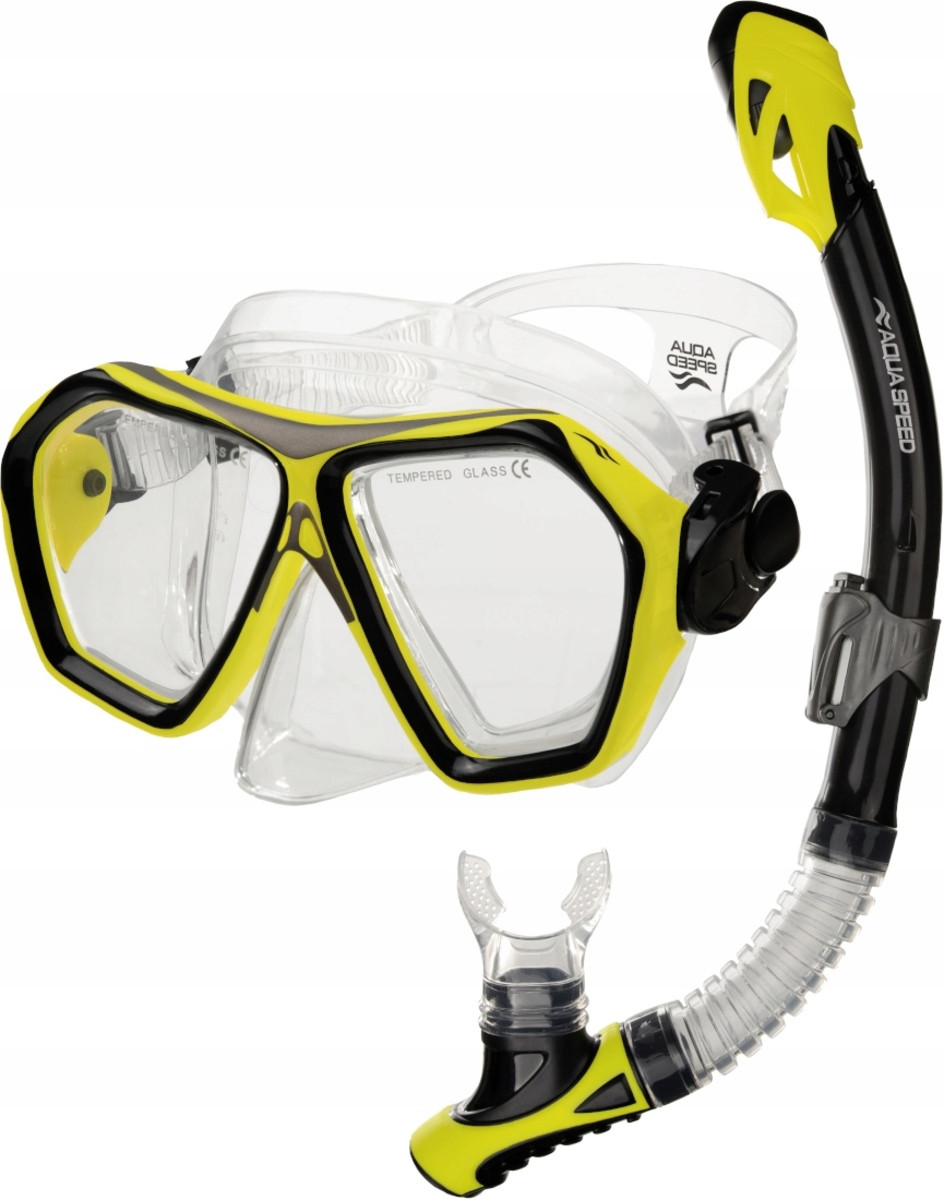 Набір маска і трубка Aqua Speed Blaze + Borneo