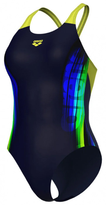 Купальник закритий для жінок Arena BREATH SWIMSUIT V BACK LB