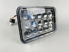 Фара LED прямокутна 45W, 15 ламп, дальній і ближній промінь 10/30V 6000K товщина: 78 мм, фото 3