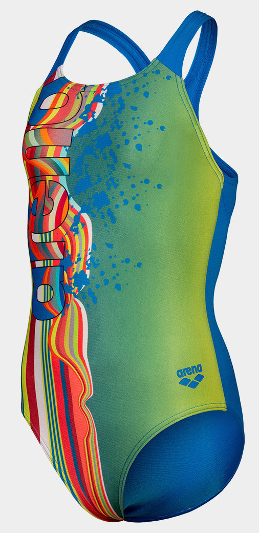 Купальник для дівчат Arena PALETTE SWIMSUIT SWIM PRO BACK