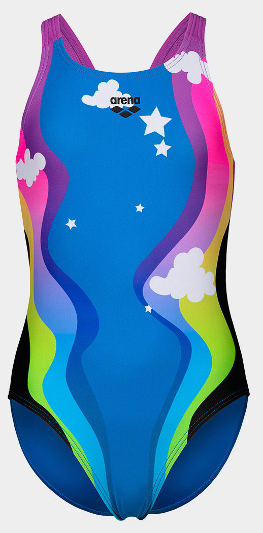 Купальник для дівчат Arena IN THE CLOUDS SWIMSUIT V BACK