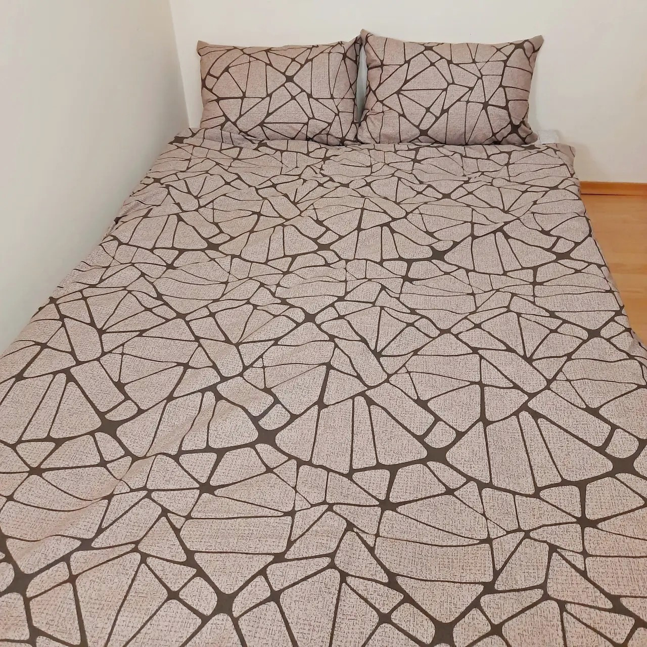 Євро комплект постільної білизни стандартний, принт: Марібор А