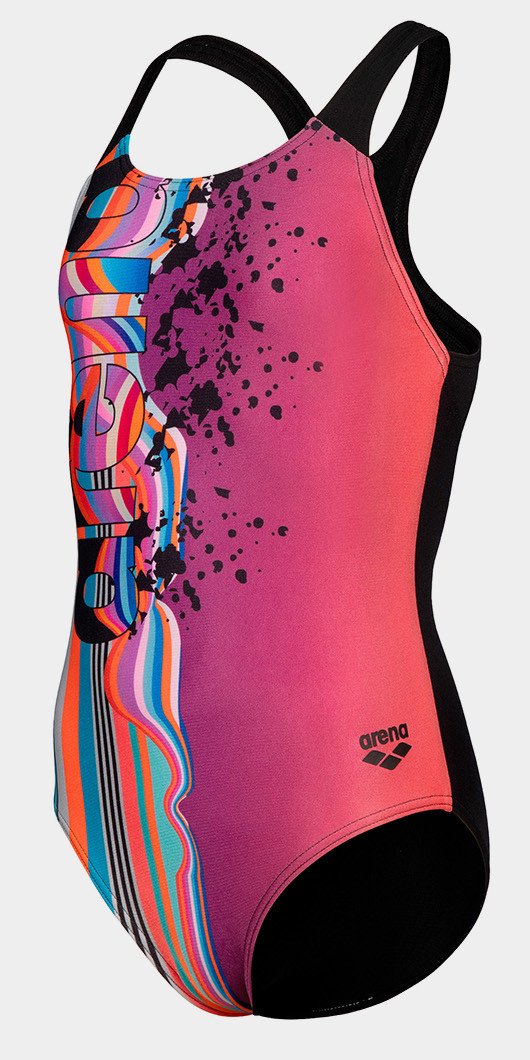 Купальник для дівчат Arena PALETTE SWIMSUIT SWIM PRO BACK