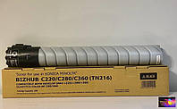 Тонер картридж TN216 K TN319K Bizhub c220 c280 c360, Tomoegawa, Japan