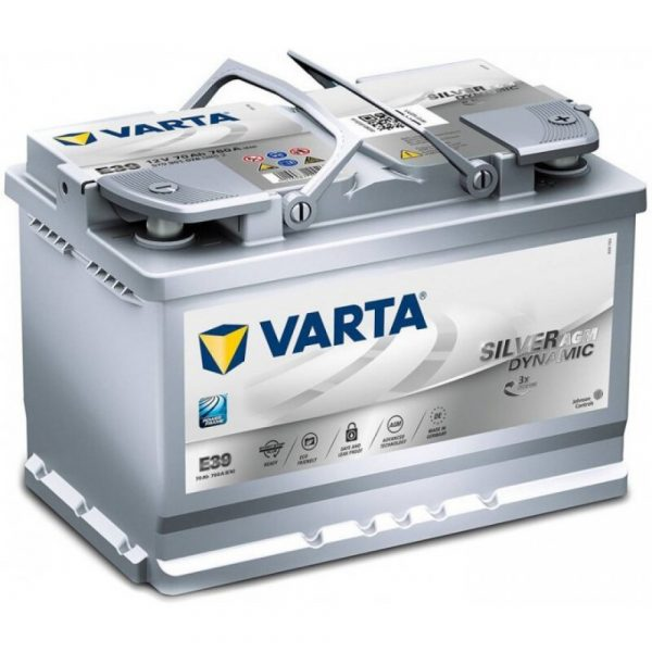 Акумулятор автомобільний VARTA AGM 70 Ah (R+) (760А), фото 1