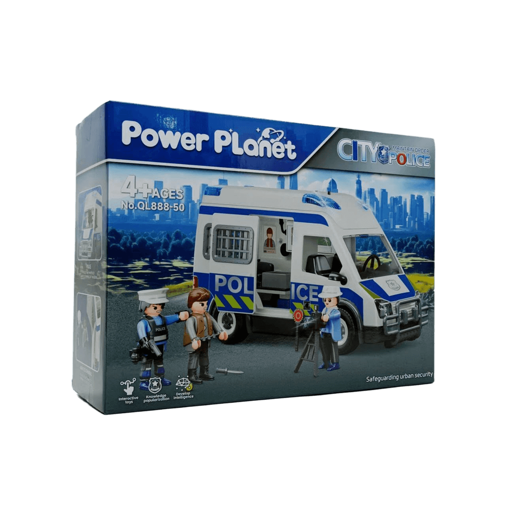 Машинка-конструктор Поліція «Power Planet» (25 см) з фігурками QL888-50