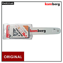 Комплект Kamberg Ланцюг і Шина на бензопилу 45 см 72 ланки Крок 0.325 Паз 1.5 мм