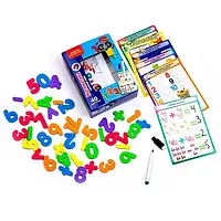 Магнітний набір Математика з маркером VT5411-16 українська мова Vladi Toys