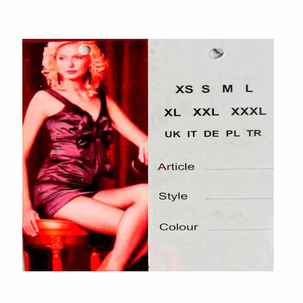 Бірки картонні Етікетки бумажні  навісні для одігу картонний ярлик  1000 шт, фото 1