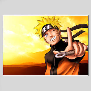 Плакат А4 Аніме Naruto