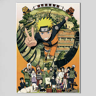 Плакат А3 Аніме Naruto 002