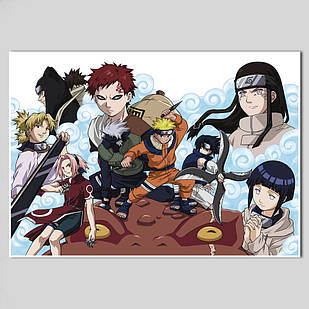 Плакат А3 Аніме Naruto 014