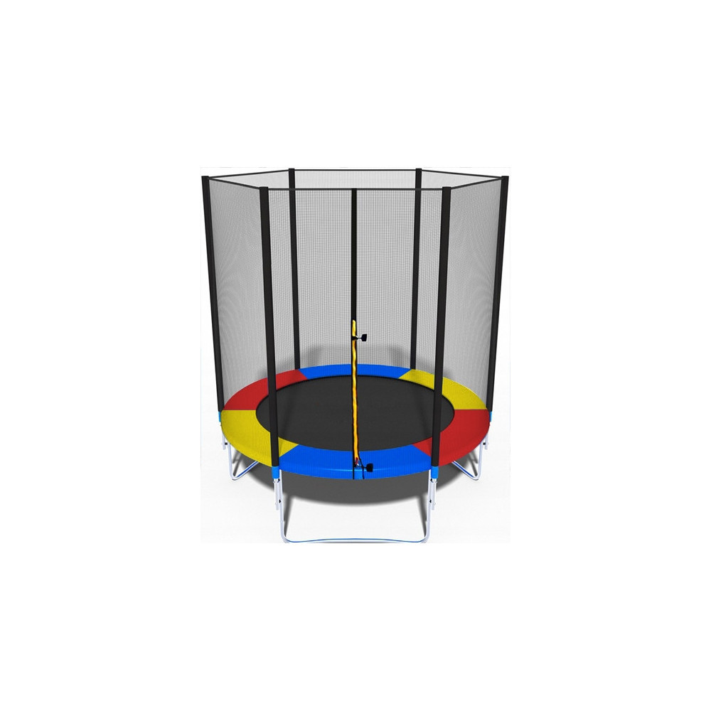 Батут Just Fun 183см Multicolor зовнішня сіткa