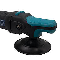 Потужна роторна полірувальна машина PROFI-TEC PPM-1515R з двоступінчастим редуктором : 1500 Вт, диски 150мм, щіткова, фото 5