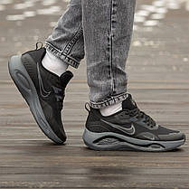 Чоловічі Кросівки Nike Air Zoom Black Grey / Найк Аїр Зум Чорні з Сірим, фото 6