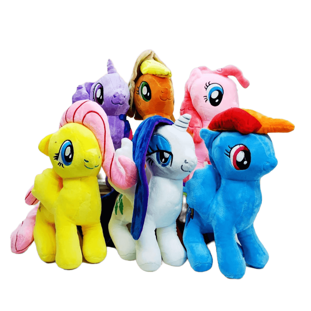 Набір м'яких іграшок Star toys «Мої маленькі поні» (6 шт) 30 см C12901