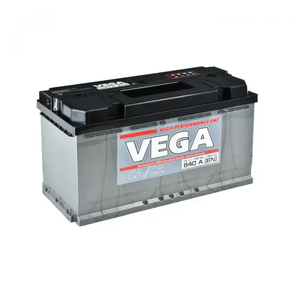 Акумулятор автомобільний VEGA Standart 100-0 (R+) (840А)