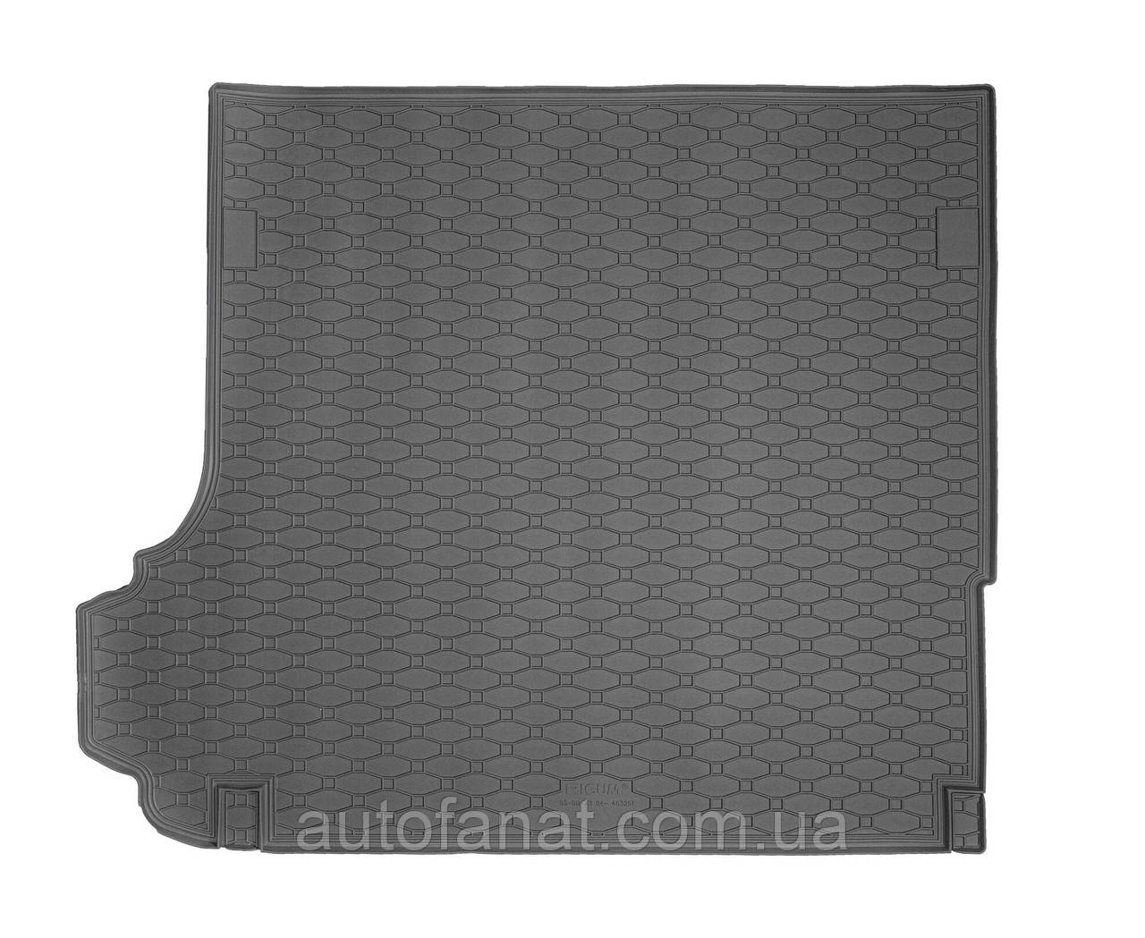 Килимок у багажник BMW X3 (E83) 2004-2010, гумовий Rigum Чехія (403251), фото 1