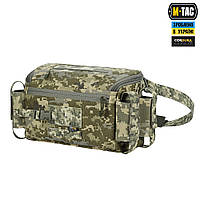 Сумка медицинская M-Tac CLS Elite MM14, тактическая камуфляжная вместительная аптечка для парамедика пиксель